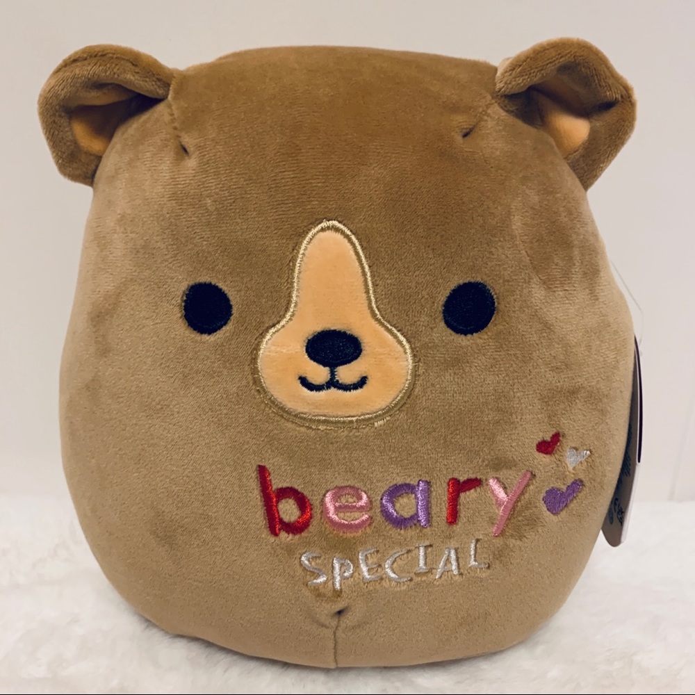Squishmallow Baron Bear 🐻, Valentine ♥️, Beary Special, Omar 8” New